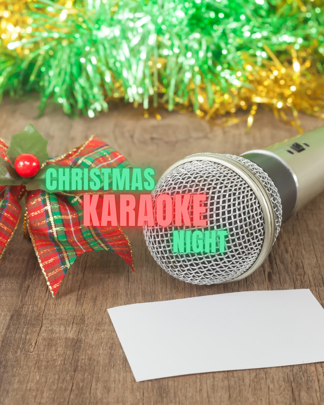 Christmas Karaoke Night