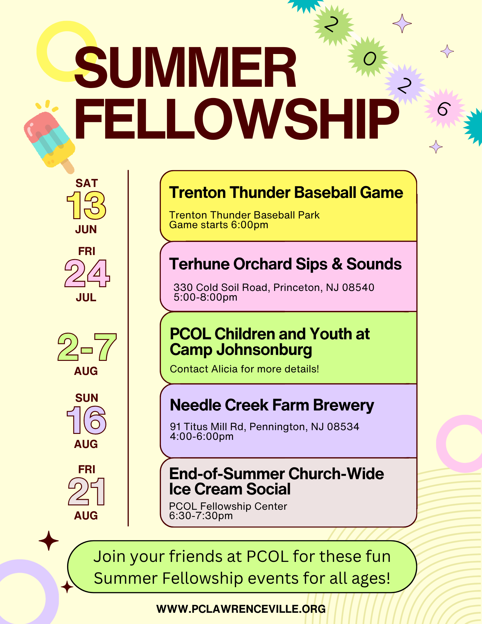 Intergenerational Summer Fellowship